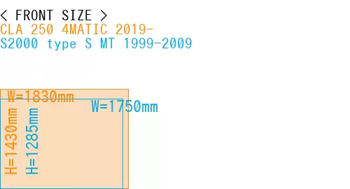 #CLA 250 4MATIC 2019- + S2000 type S MT 1999-2009